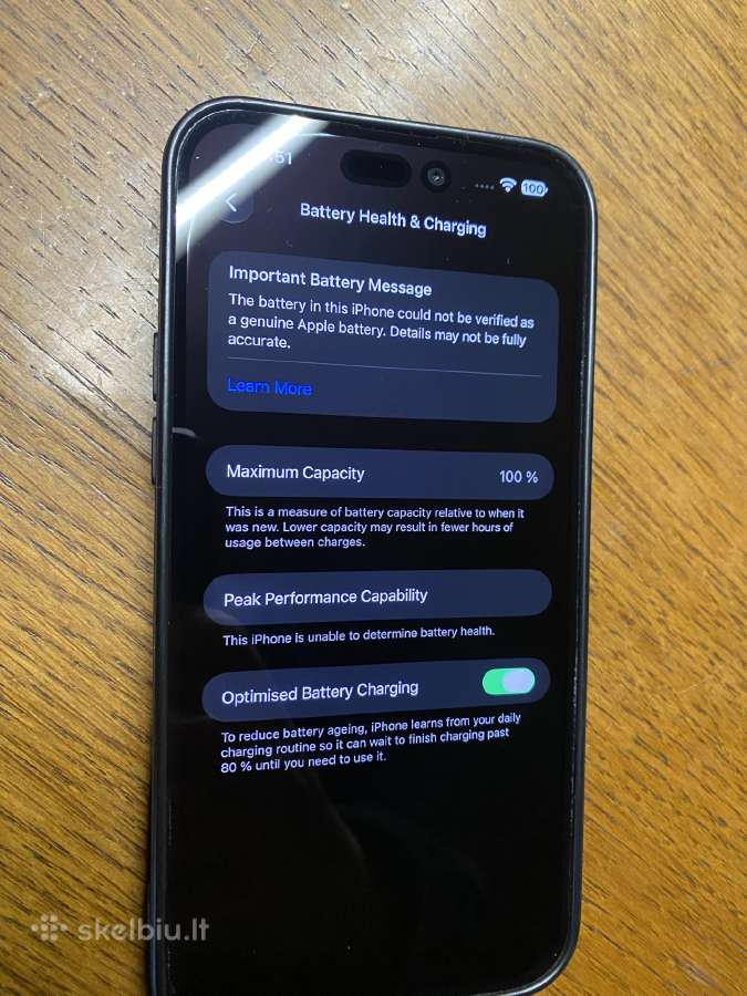 iPhone 14 pro max 256gb 100% baterija - nuotraukos Nr. 8