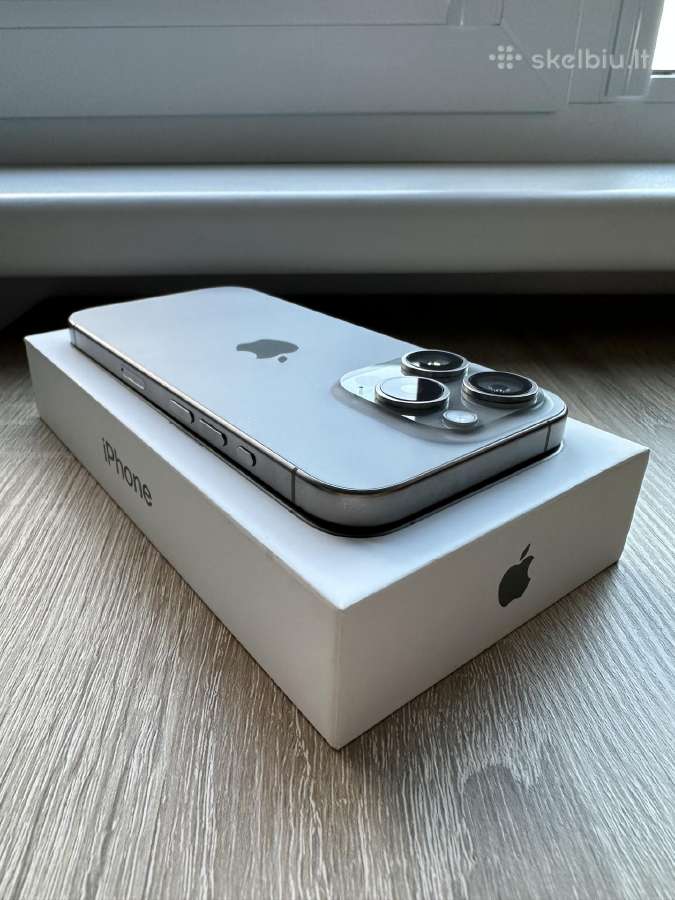 Apple iPhone 15 Pro 128gb Natural Titanium - nuotraukos Nr. 6
