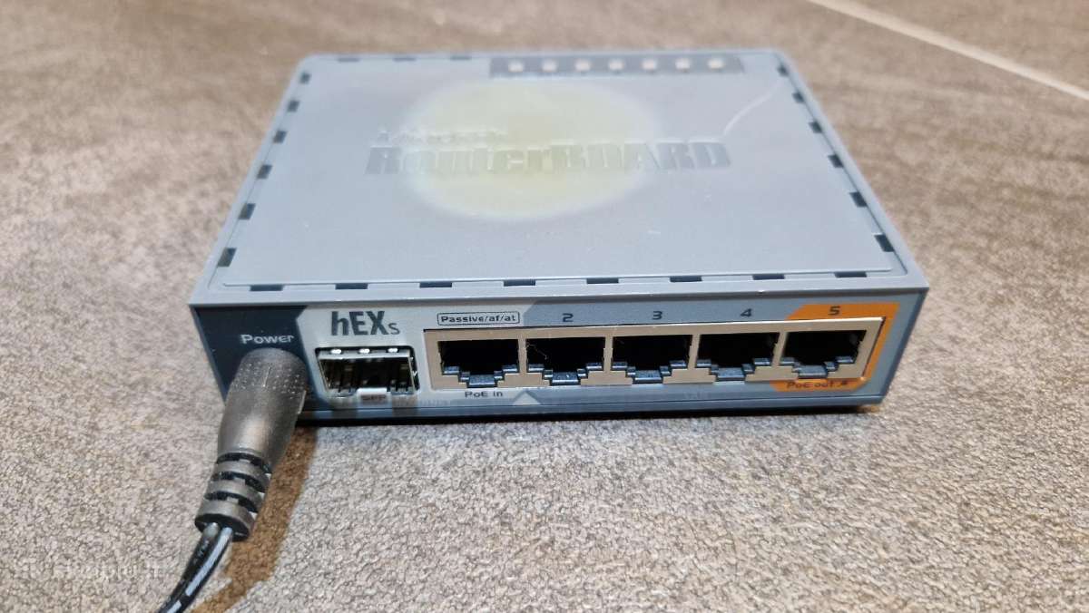 Router maršrutizatorius Mikrotik Routerboard hexs - nuotraukos Nr. 2