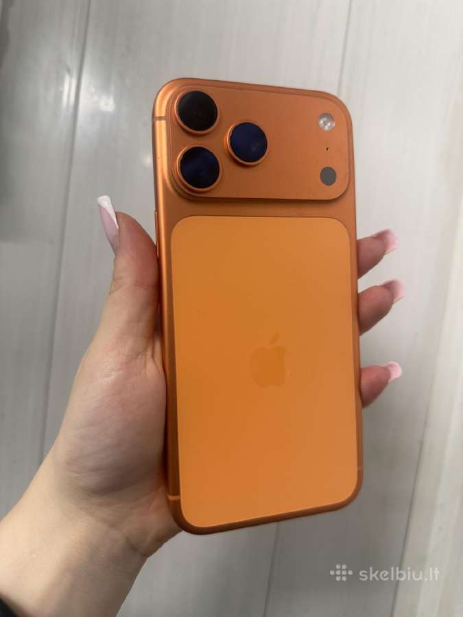 iPhone 17 pro max 256%,100%, 9 įkrovimo ciklai - nuotraukos Nr. 6