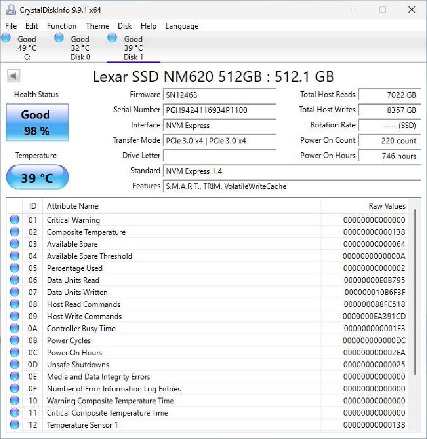 Nvme SSD diskai 256gb-2tb - nuotraukos Nr. 12