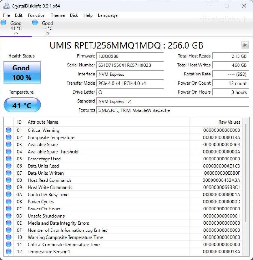 Nvme SSD diskai 256gb-2tb - nuotraukos Nr. 13