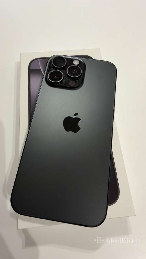 Apple iPhone 16 Pro Max 256gb Black Titanium - nuotraukos Nr. 2