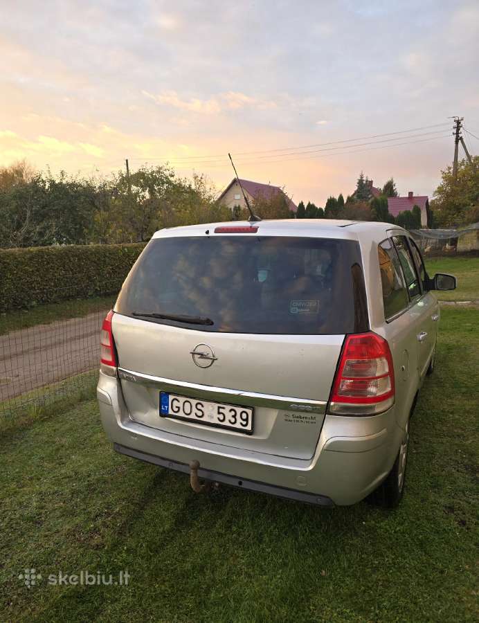 Opel Zafira 1.7 Cdti 92 kw, 2011 m. - nuotraukos Nr. 3
