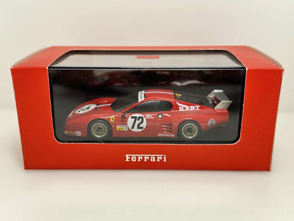 Ferrari 512bb Nart Le Mans 24h 1982 #72 1:43 - nuotraukos Nr. 2
