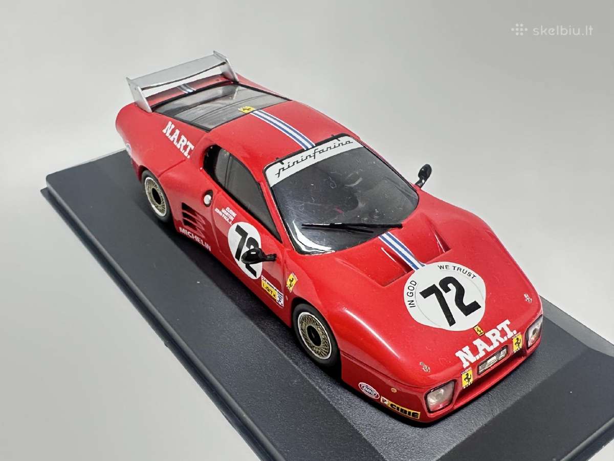 Ferrari 512bb Nart Le Mans 24h 1982 #72 1:43 - nuotraukos Nr. 4