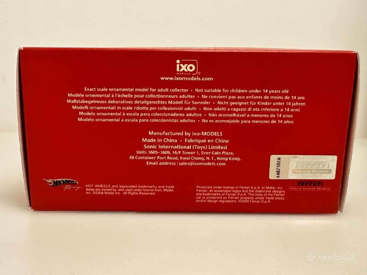 Ferrari 512bb Nart Le Mans 24h 1982 #72 1:43 - nuotraukos Nr. 7