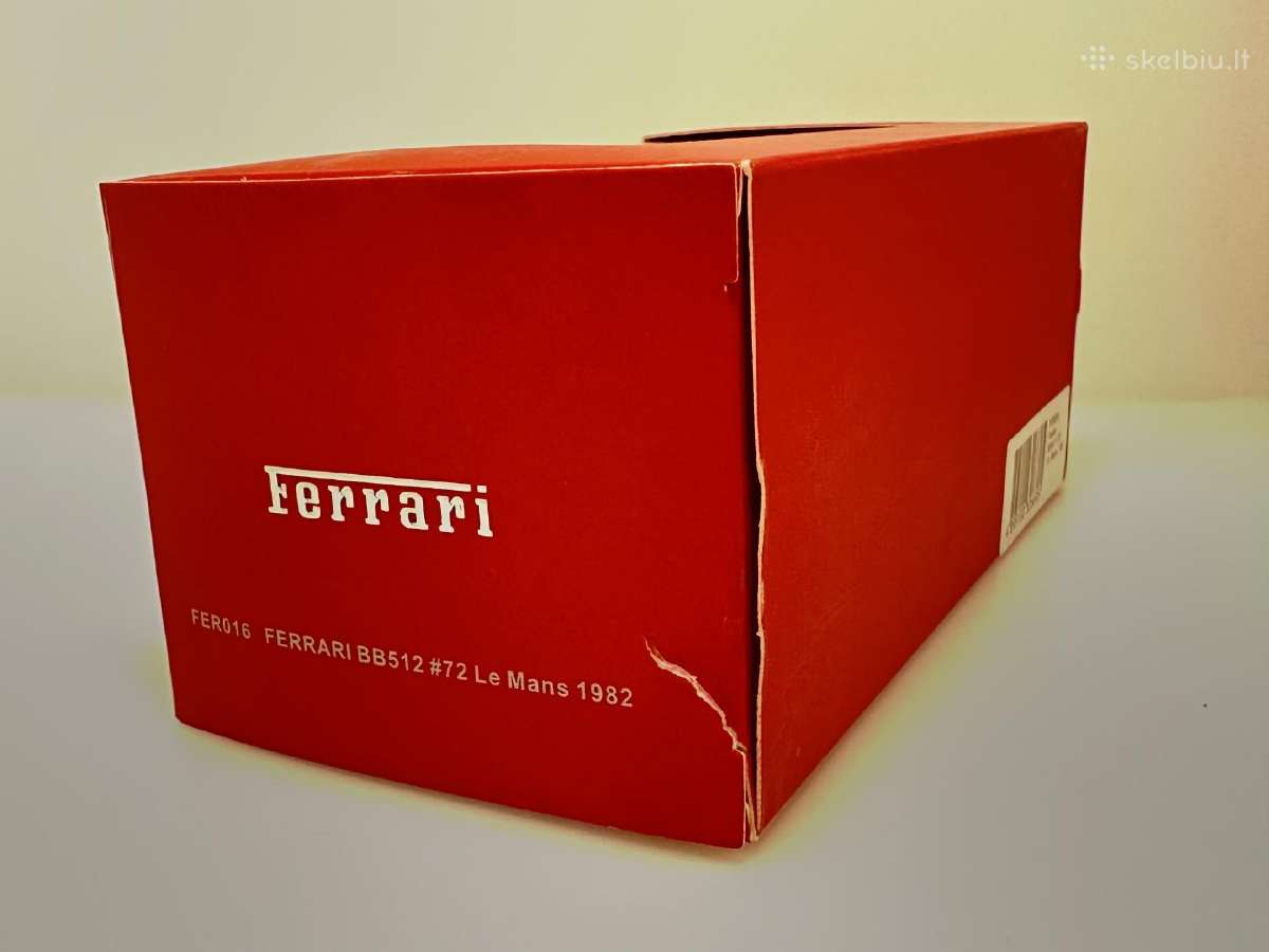 Ferrari 512bb Nart Le Mans 24h 1982 #72 1:43 - nuotraukos Nr. 9