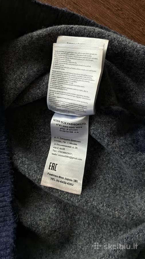 Replay Wool & Alpaca Hybrid Half-zip – megztinis s - nuotraukos Nr. 5