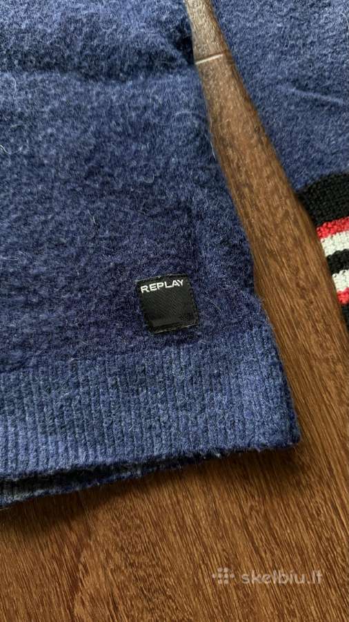 Replay Wool & Alpaca Hybrid Half-zip – megztinis s - nuotraukos Nr. 10