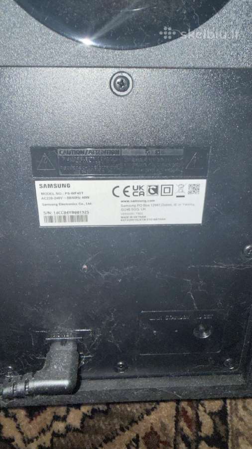Samsung televizorius su soundbar ir bass - nuotraukos Nr. 5