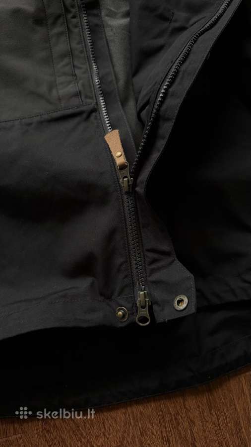 Fjällräven Keb Jacket M G-1000 – juoda žygių striu - nuotraukos Nr. 4