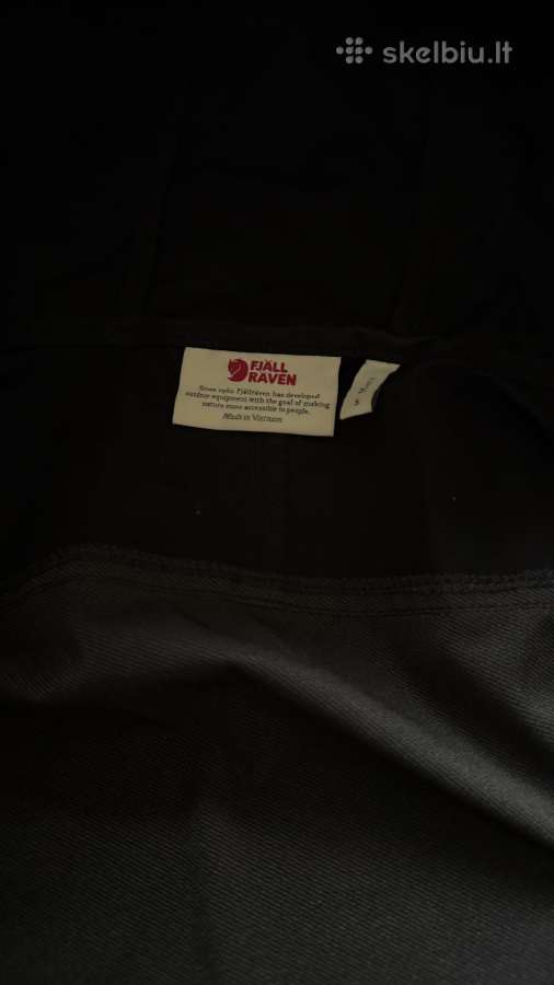 Fjällräven Keb Jacket M G-1000 – juoda žygių striu - nuotraukos Nr. 9