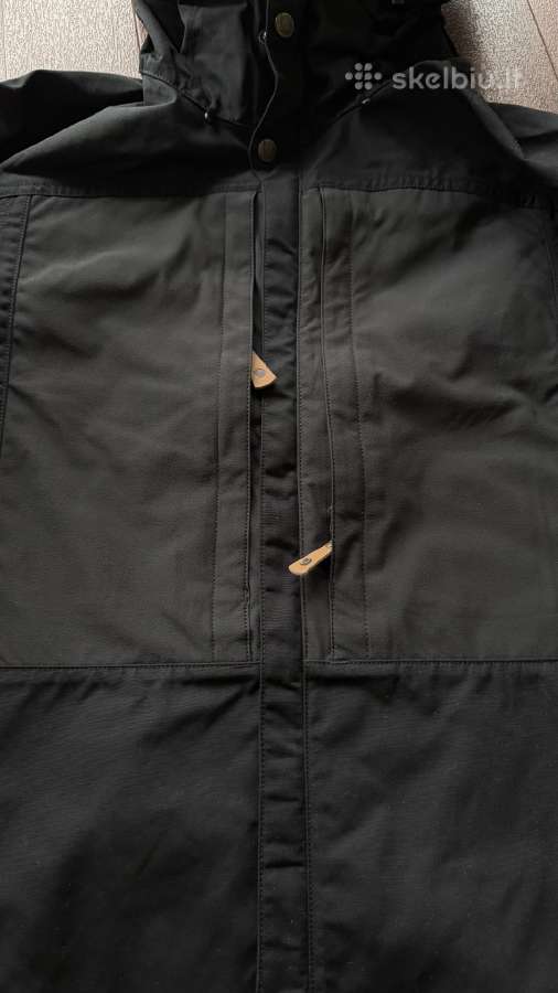 Fjällräven Keb Jacket M G-1000 – juoda žygių striu - nuotraukos Nr. 14