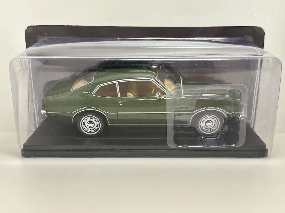 Ford Maverick 1974 žalia 1:24 Hachette - nuotraukos Nr. 2
