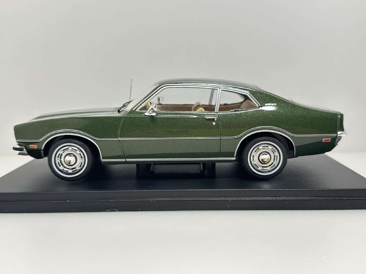 Ford Maverick 1974 žalia 1:24 Hachette - nuotraukos Nr. 4