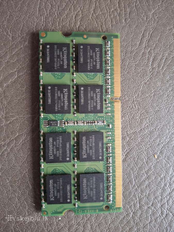 RAM Ddr3 8gb nešiojamam kompiuteriui - nuotraukos Nr. 2