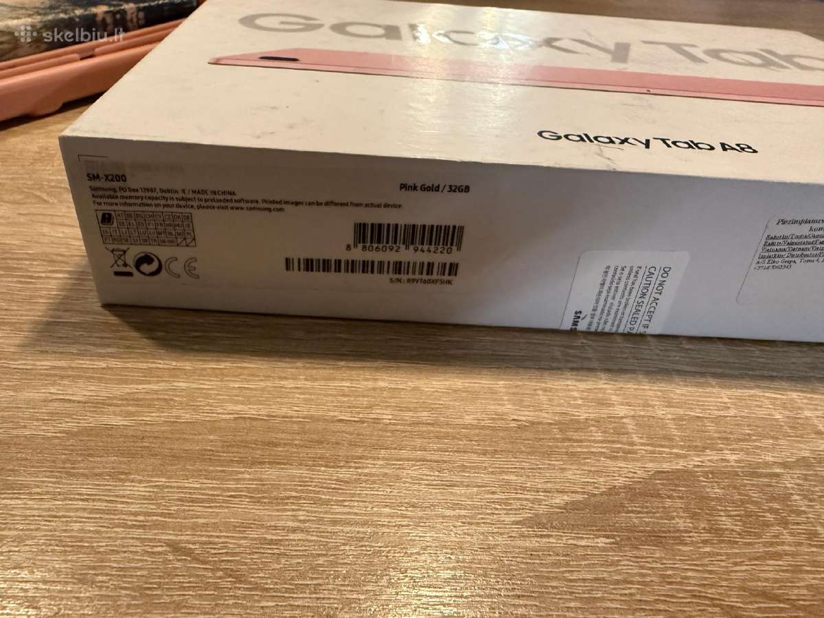 Samsung Galaxy Tab A8 Pink Gold 32gb - nuotraukos Nr. 4