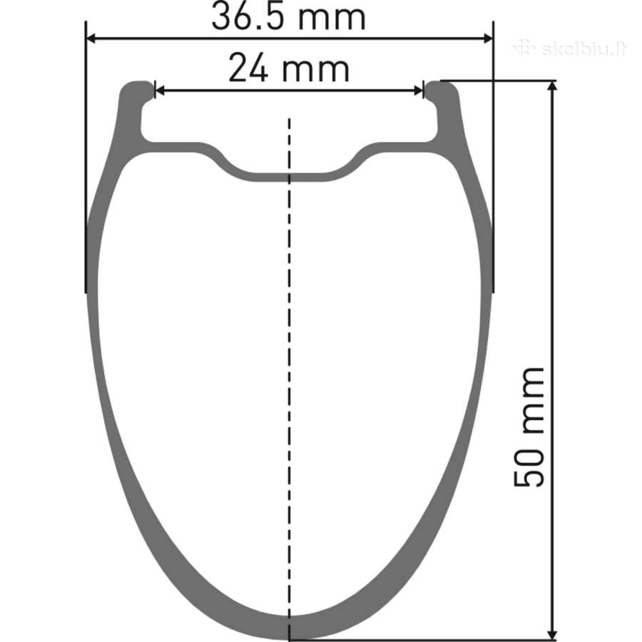 DT Swiss Grc 1100 Dicut 50 - nuotraukos Nr. 2