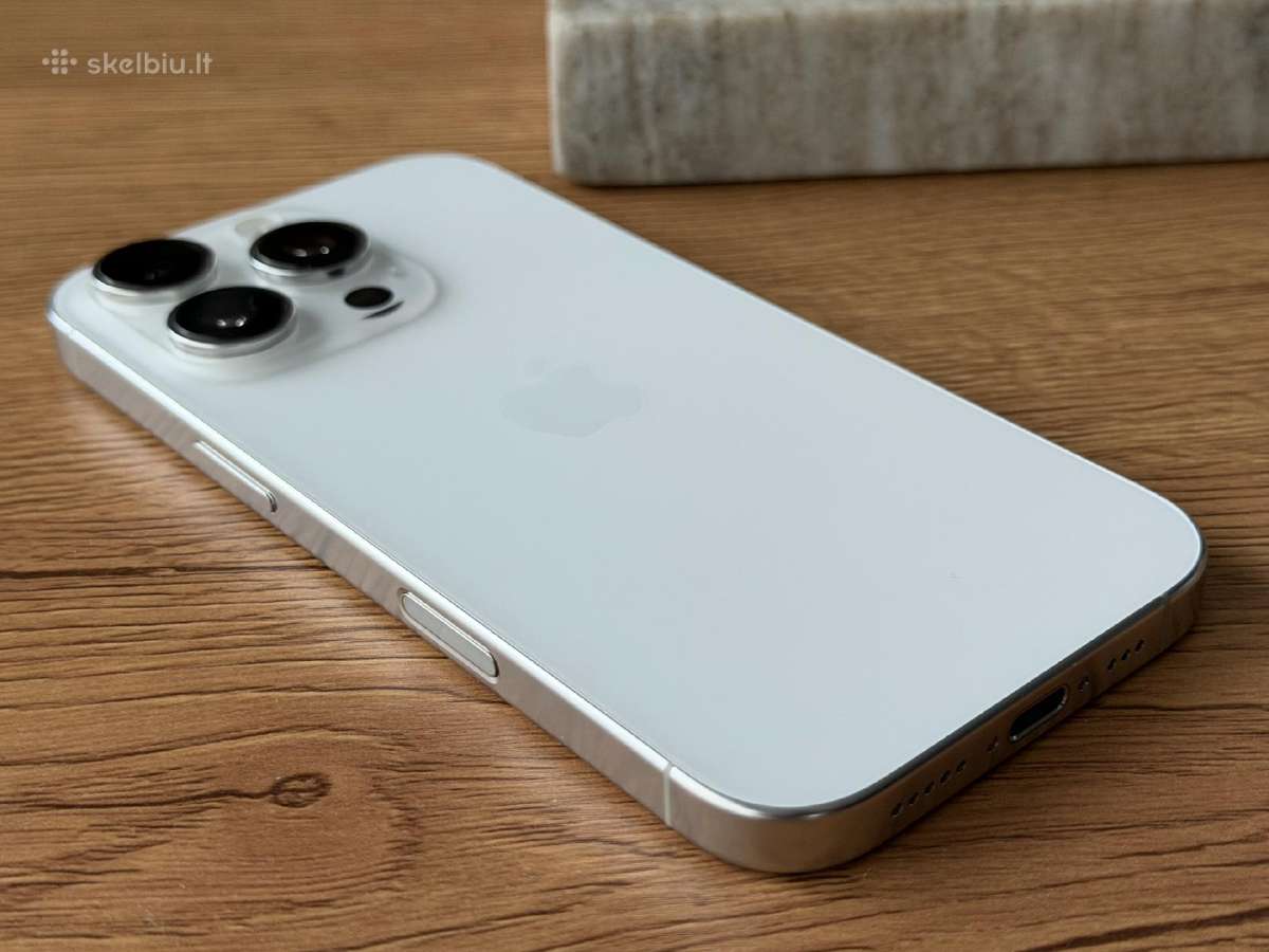 iPhone 16 Pro 128gb - nuotraukos Nr. 3