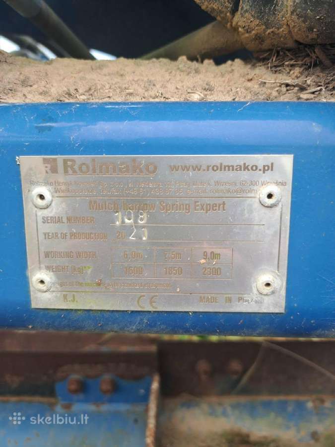 Akėčios rolmako - nuotraukos Nr. 2