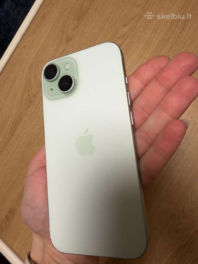 Apple iPhone 15 green 128 - nuotraukos Nr. 6