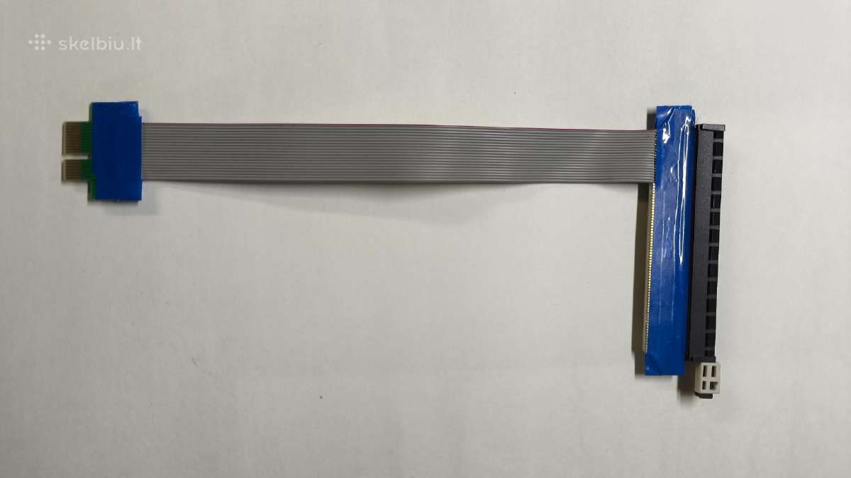 Pcie 1x į 16x lankstus riseris - nuotraukos Nr. 2