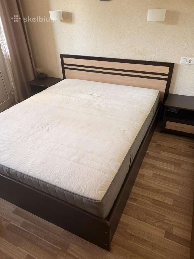 160 x 200 lova su spintelėmis + čiužinys dovanų - nuotraukos Nr. 3