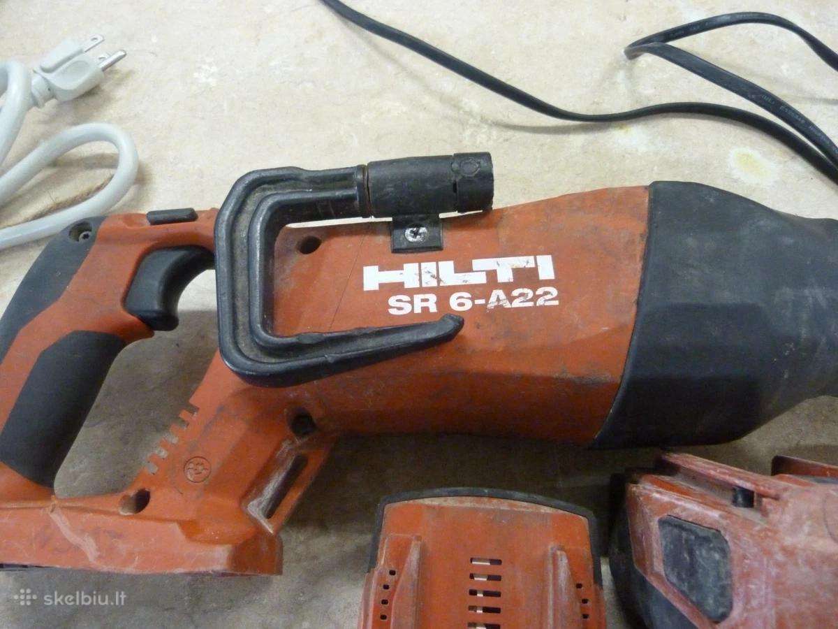Hilti Sr 6-a22 pjūklas - nuotraukos Nr. 5