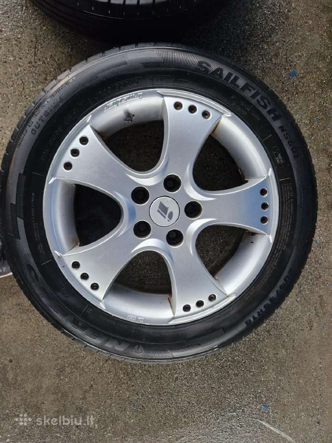 Opel irmscher r16 ratlankiai su padangom - nuotraukos Nr. 2