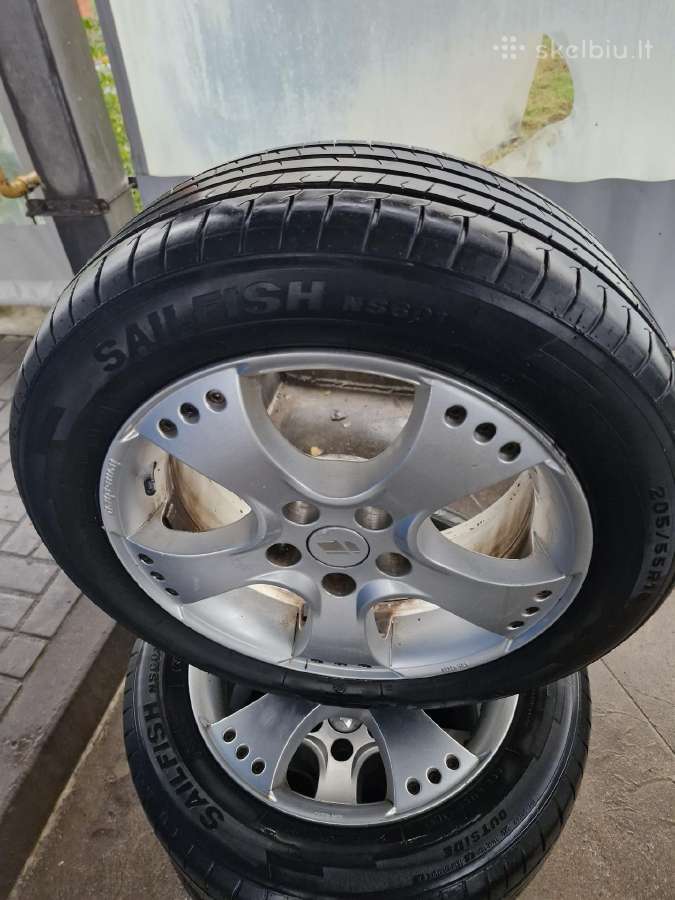 Opel irmscher r16 ratlankiai su padangom - nuotraukos Nr. 6