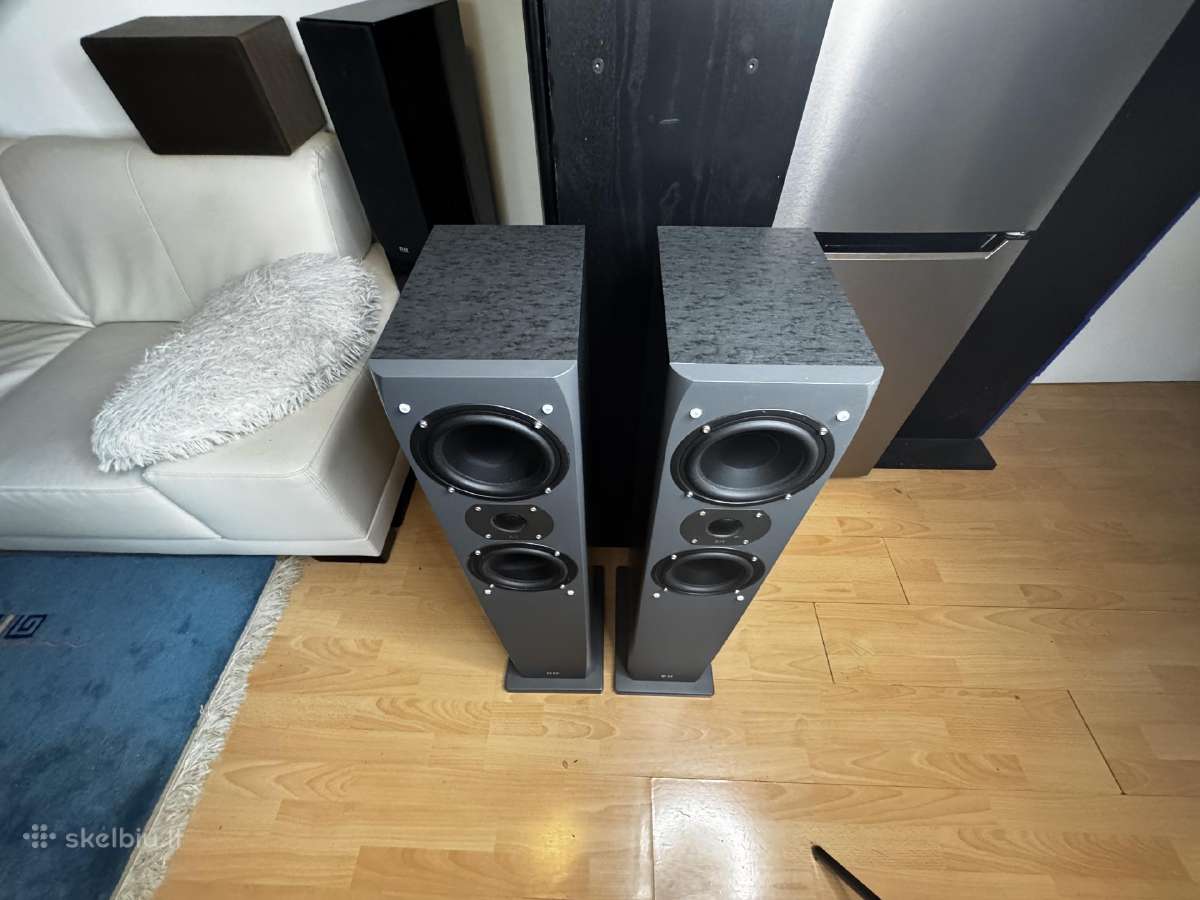 Grindinės kolonėlės Elac FS 57 (labai gera būklė) - nuotraukos Nr. 3