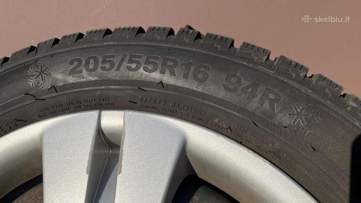 Triangle žieminės padangos 205/55 R16 - nuotraukos Nr. 4