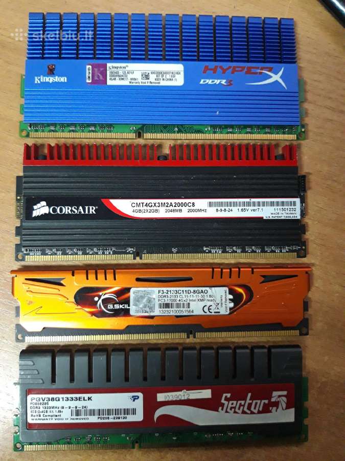 Ddr3 RAM mix - nuotraukos Nr. 2