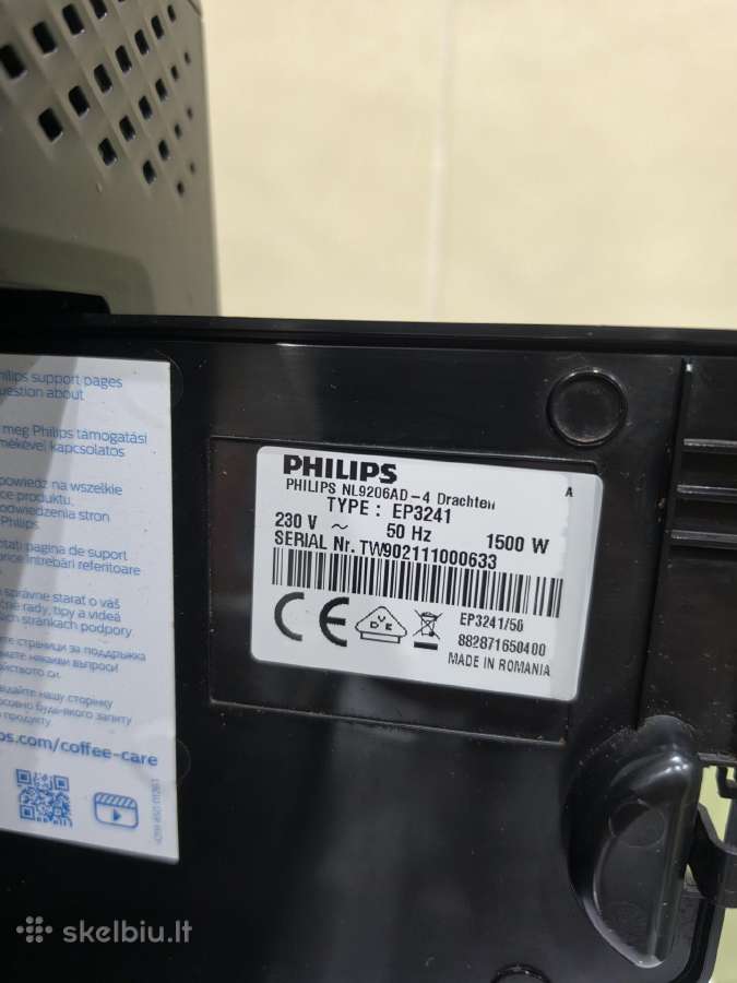 Philips 3200 naudotas kavos aparatas - nuotraukos Nr. 6