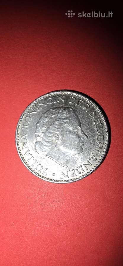 Nyderlandai 1 guldenas 1965 - nuotraukos Nr. 2