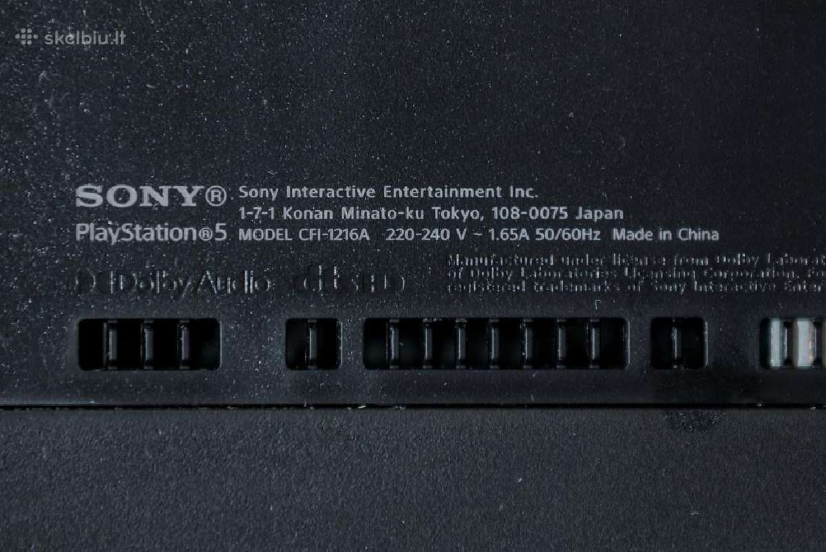 Sony Playstation 5 (Ps5) Disc Edition - nuotraukos Nr. 7