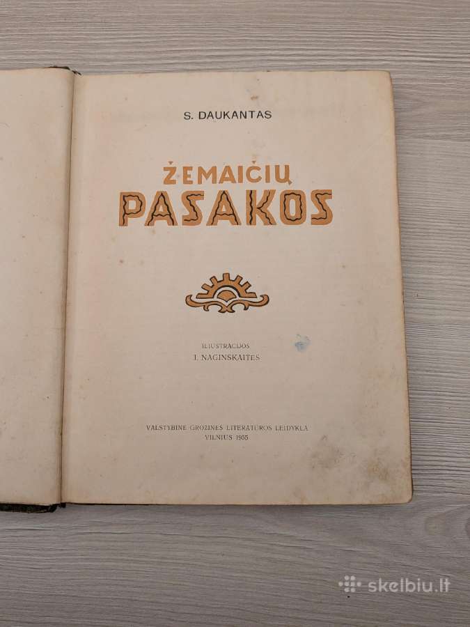 1955 m Žemaičių pasakos - nuotraukos Nr. 3