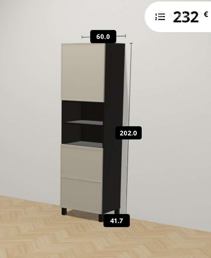 Ikea Besta lentyna/indauja/spintelė - nuotraukos Nr. 2