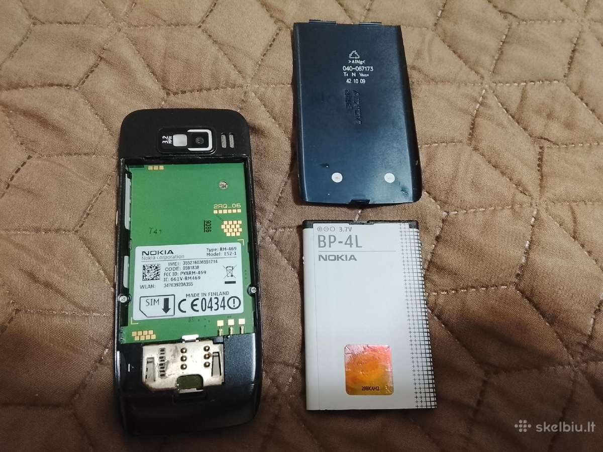 Nokia E52 - nuotraukos Nr. 10