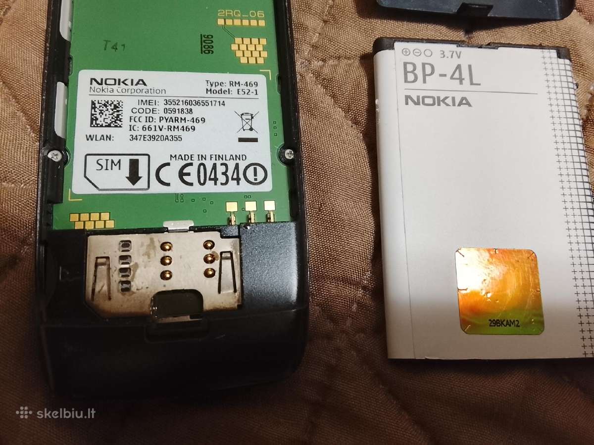 Nokia E52 - nuotraukos Nr. 11