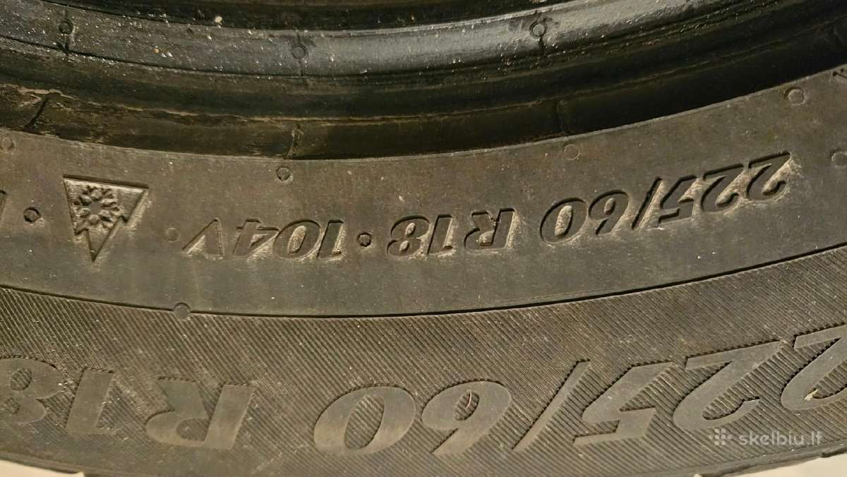Žieminės padangos Matador 225/60 R18 - nuotraukos Nr. 3