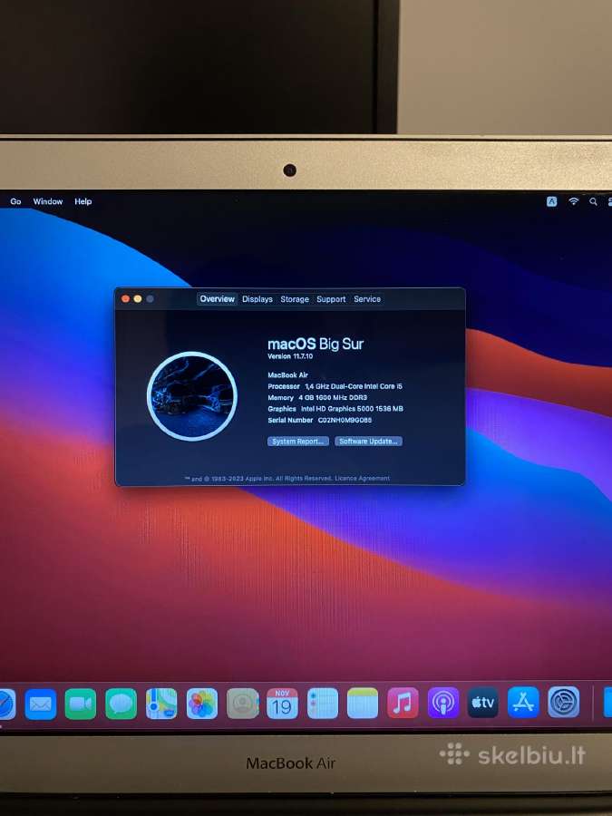 Apple MacBook air - nuotraukos Nr. 6