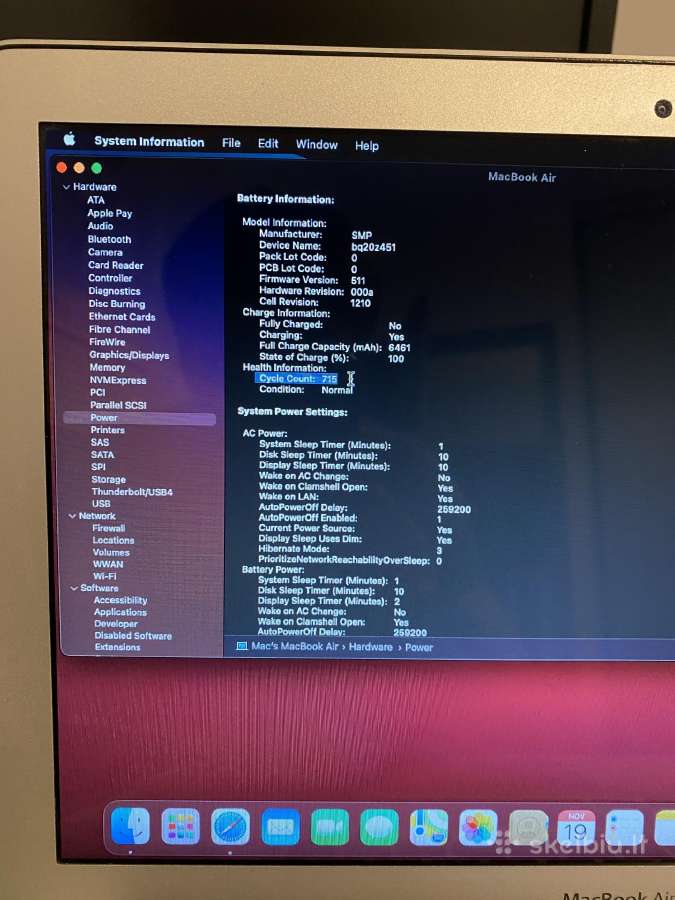 Apple MacBook air - nuotraukos Nr. 7