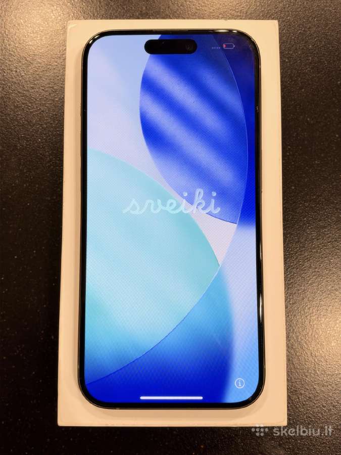 Parduodamas iPhone 15 Pro (256 GB) - nuotraukos Nr. 3