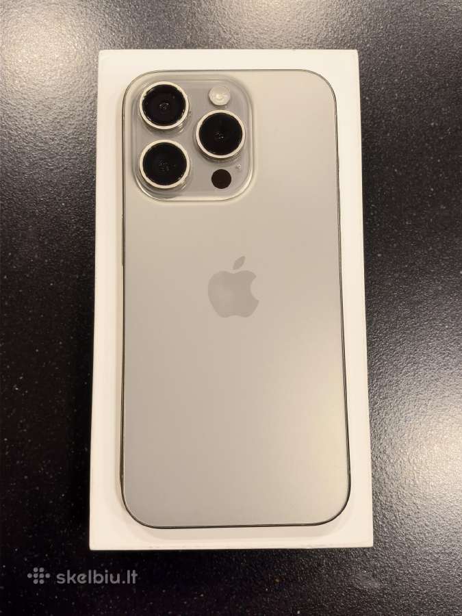 Parduodamas iPhone 15 Pro (256 GB) - nuotraukos Nr. 4