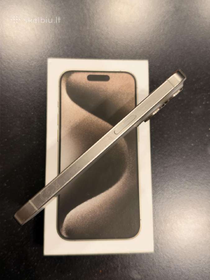 Parduodamas iPhone 15 Pro (256 GB) - nuotraukos Nr. 5