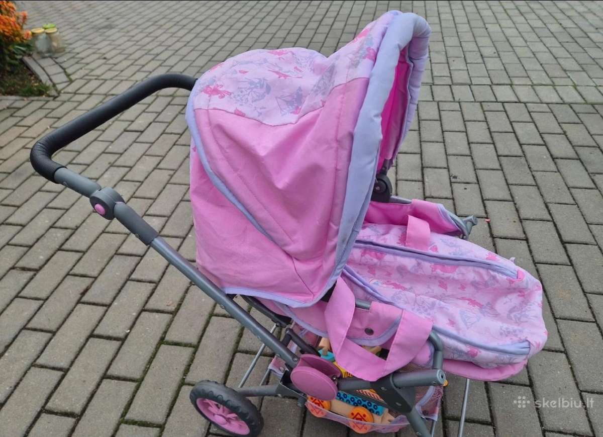 Originalus baby born lėlių vežimėlis - nuotraukos Nr. 2