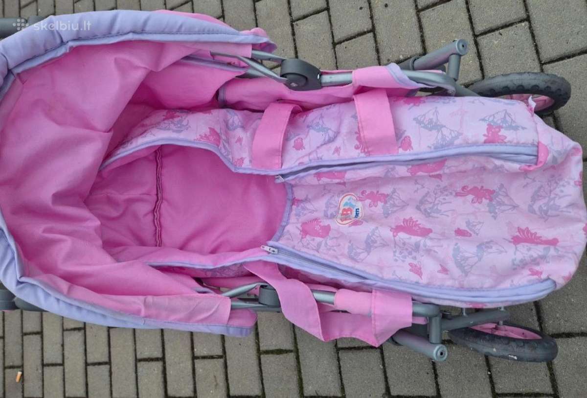 Originalus baby born lėlių vežimėlis - nuotraukos Nr. 5