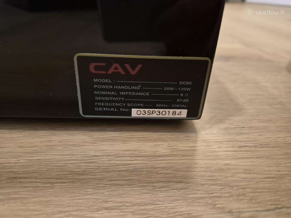 Audio sistema Technics, Cav, Sony - nuotraukos Nr. 16